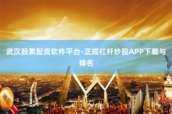 武汉股票配资软件平台-正规杠杆炒股APP下载与排名